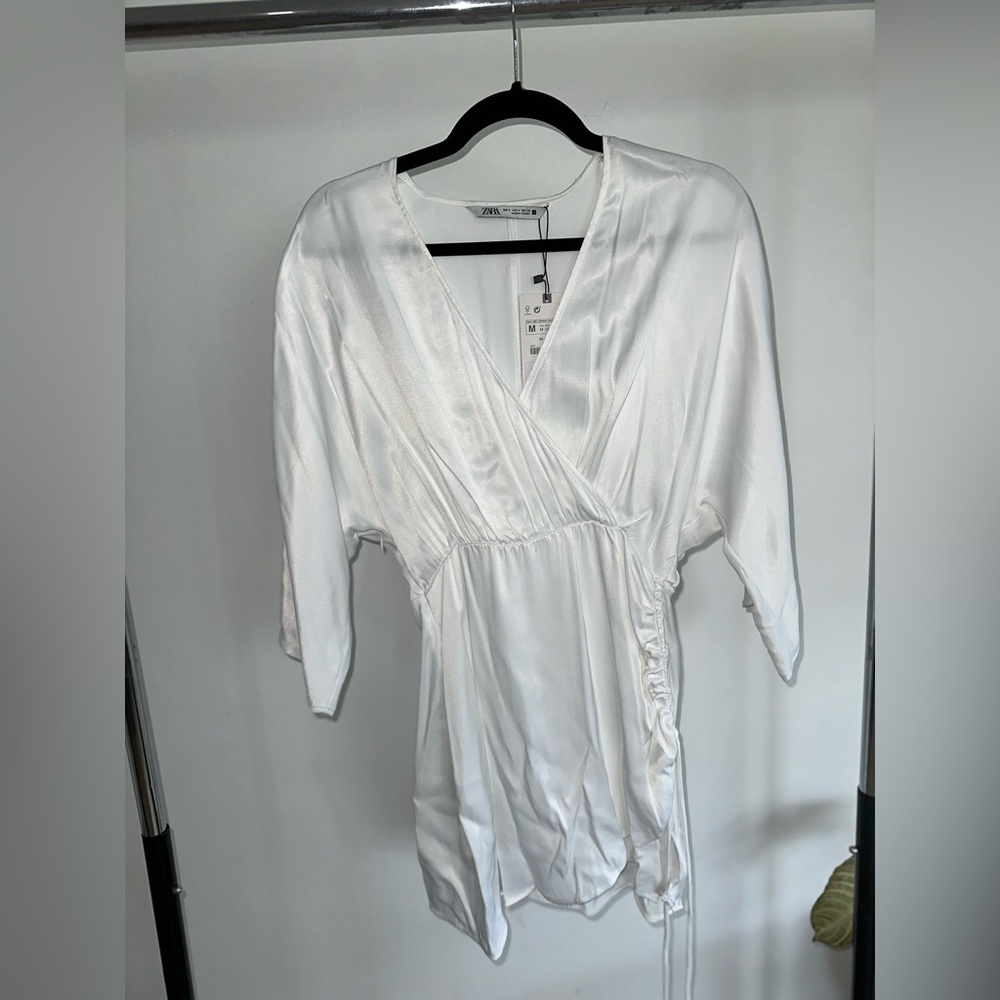 Zara White Dress